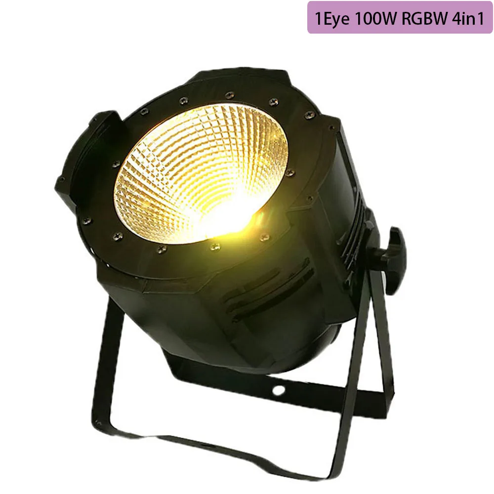 1Eye 100W 4in1 1 шт. 200 Вт COB Stgae светильник 4x100 Вт Led Blinder 100 Вт RGBWA UV 6в1/5в1/4в1/Холодный теплый белый DJ Par Точечный светильник для баров и театров - Цвет: 1Eye 100W 4in1