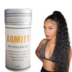 Воск для волос, для укладки волос, воск для длительной обработки волос, воск 75 г, быстро работает, гель-воск для волос, для париков и мужчин, для отделки волос