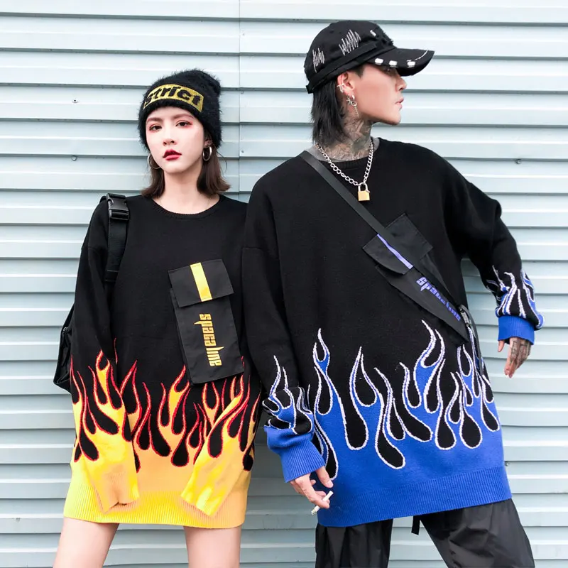 2019 осенний повседневный мужской свитер с круглым вырезом пуловер трикотажная