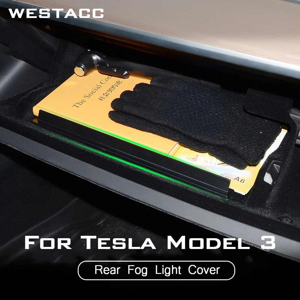 1 шт. автомобильный контейнер для хранения перчаток Tesla Model 3 2016 - 2021 | Автомобили и