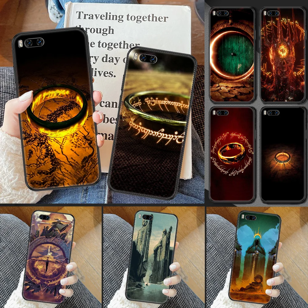

lord LoTR movie Phone case For Xiaomi Mi Max Note 3 A2 A3 8 9 9T 10 Lite Pro Ultra black pretty funda silicone cell cover
