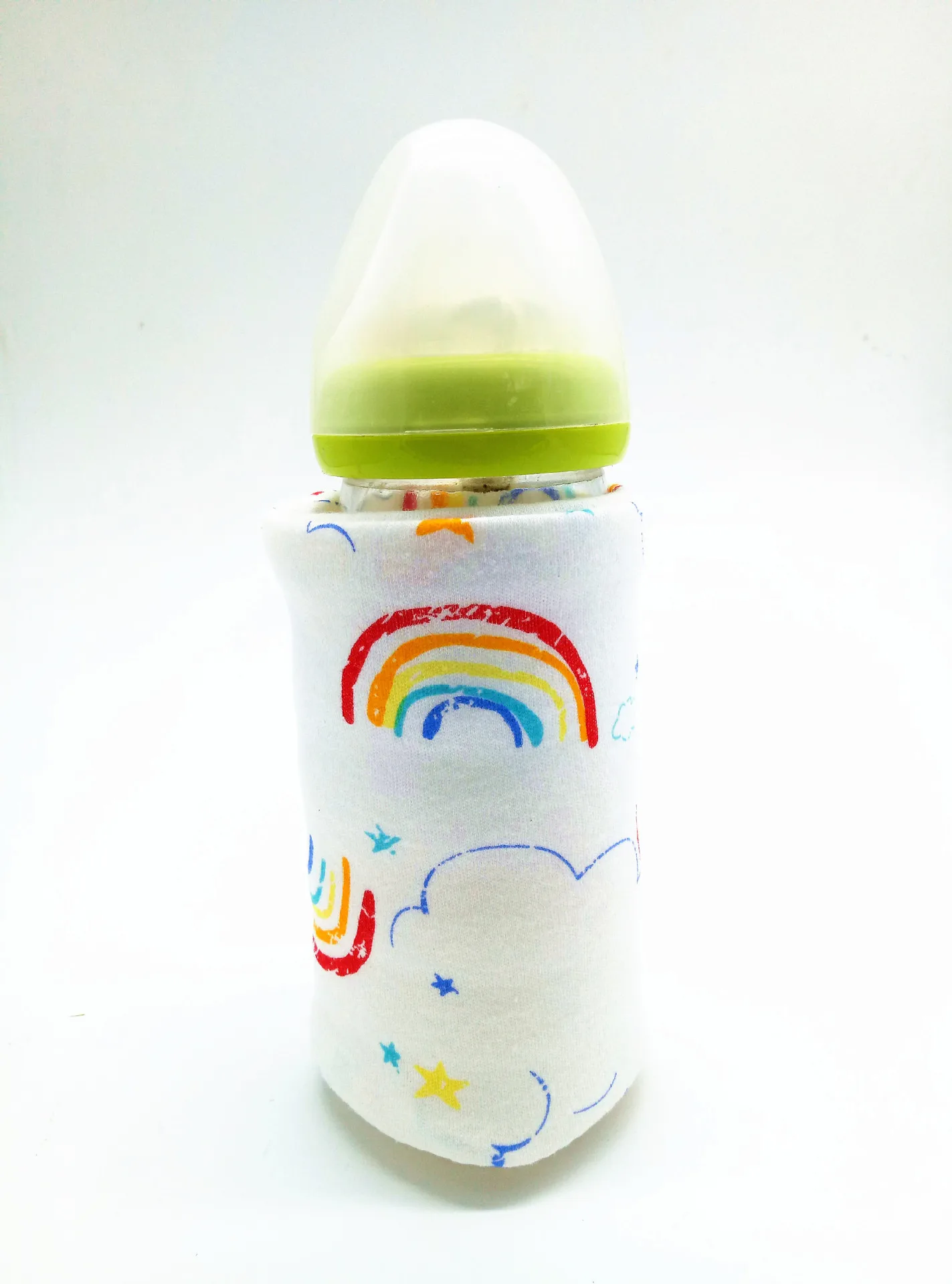 rainbow Usb-грелка для молока, воды, прогулочная коляска, изолированная сумка, детская бутылочка для кормления, подогреватель динозавров, радужные грелки для детских бутылочек, горячая распродажа - Цвет: rainbow