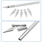 Набор инструментов для ремонта ноутбуков нож для скальпеля, 1 шт., лезвия, Нескользящие, металлические, гравировальные ремесленные ножи, мобильный телефон