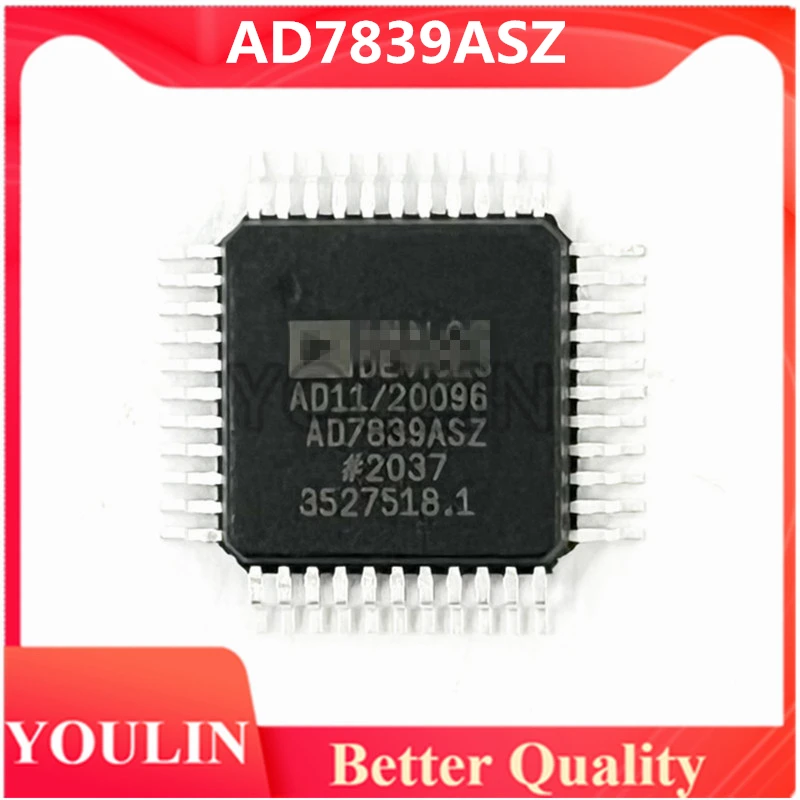 

AD7839ASZ QFP44 Integrated Circuits (ICs) Data Acquisition - Digital to Analog Converters (DAC)