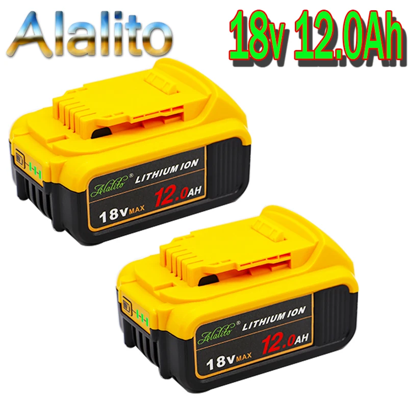 3 Упак. 18 V 12.0Ah DCB200 запасная литий ионная батарея для DeWalt MAX XR Электроинструмент v