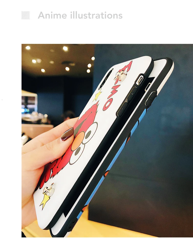 Мультяшный милый кронштейн чехол для телефона для iphone 11 Pro MAX X XR XS Max с ремешком мягкий силиконовый матовый чехол для iphone 7 8 6 s Plus
