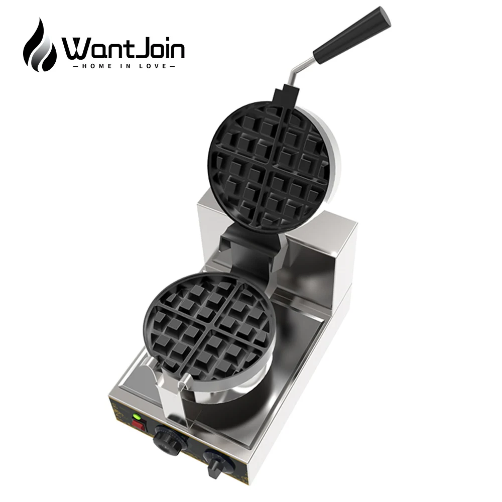 WantJoin Электрический вафельница машина круглый коммерческий гайка гриль Tornitsa Hazel