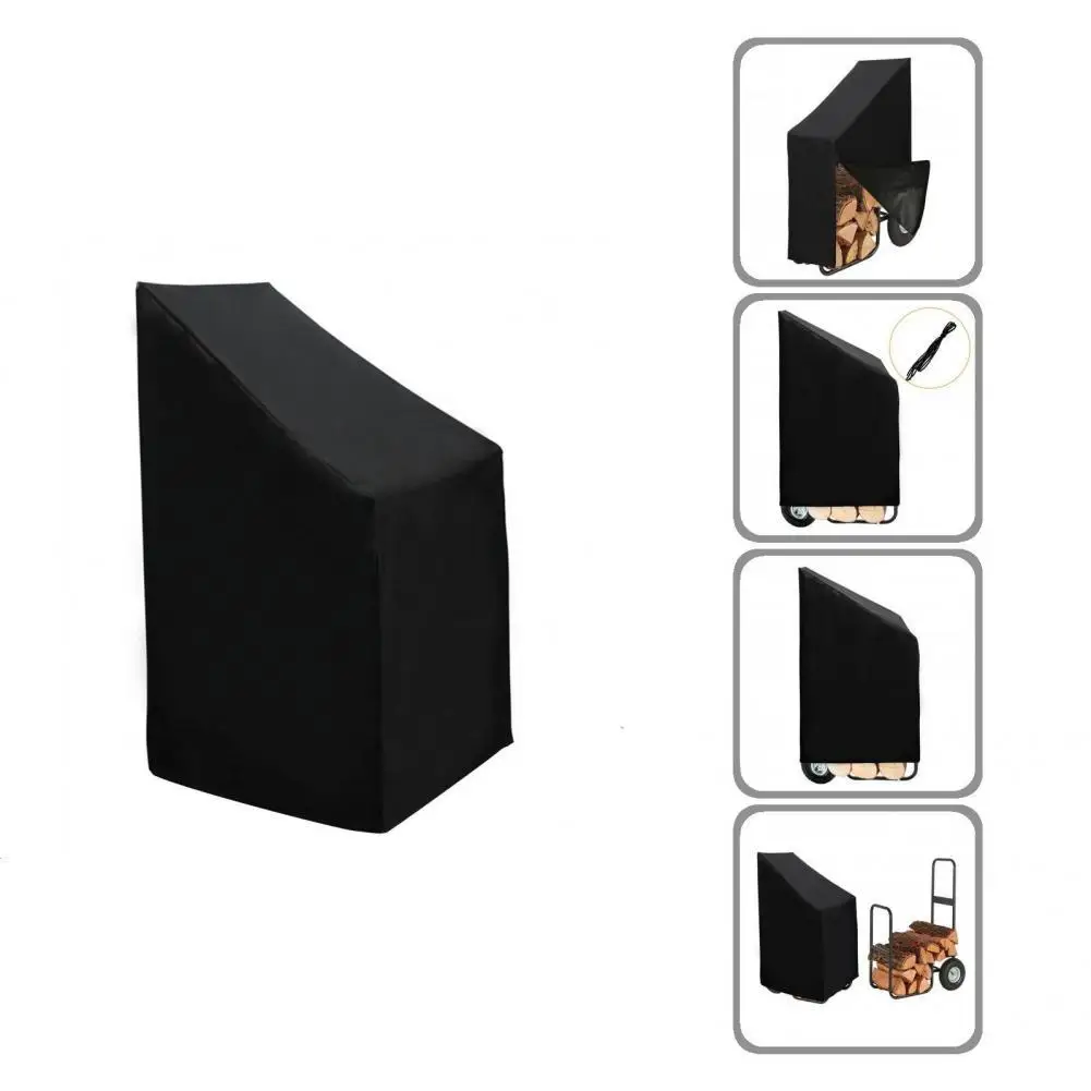 

Пылезащитная Ткань Оксфорд застежка-молния дизайн телега для дров чехол для двора