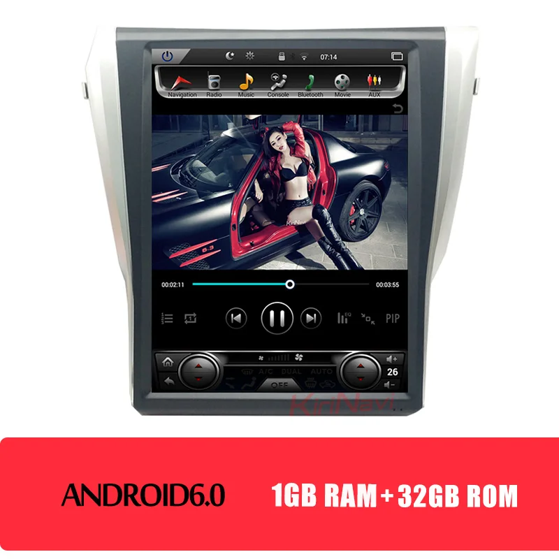 Android Car Radio KiriNavi вертикальный экран Tesla style 15," Автомобильный dvd-плеер на основе Android для Nissan X-trail Qashqai автомобильный Радио Gps навигация Bluetooth - Цвет: Android Car Radio