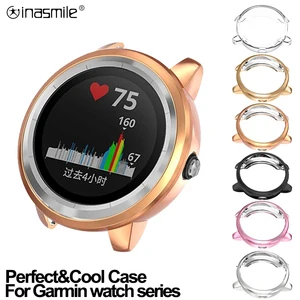 Силиконовый мягкий чехол для наручных часов Garmin watch Fenix 5 5X plus benz 2 2s, бампер для часов Garmin Vivoactive 4s 4 3 music