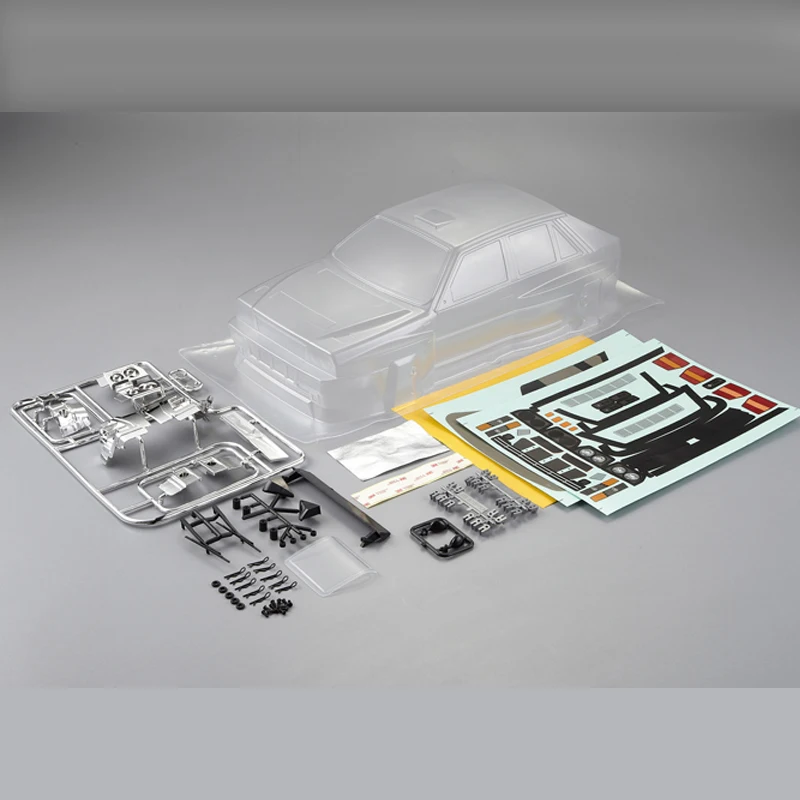 Killerbody PC колесная база 257 мм Lancia Delta HF встроенный прозрачный корпус Корпуса рамы