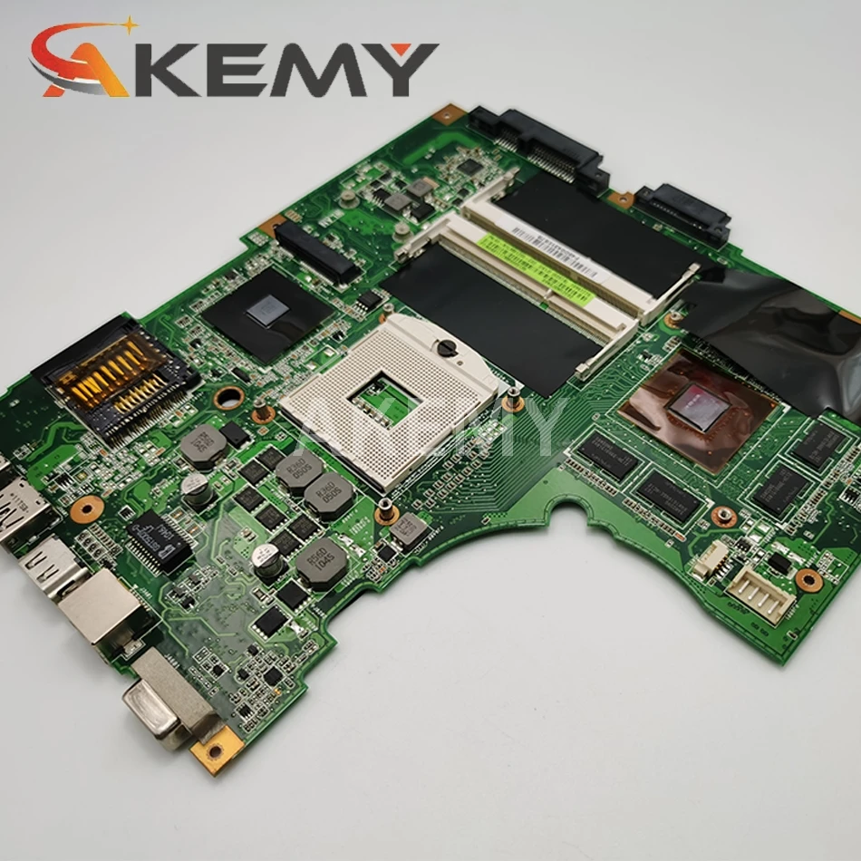 

Akemy New! U41JF Laptop motherboard For ASUS U41J U41JF main board REV 2.0 HM55