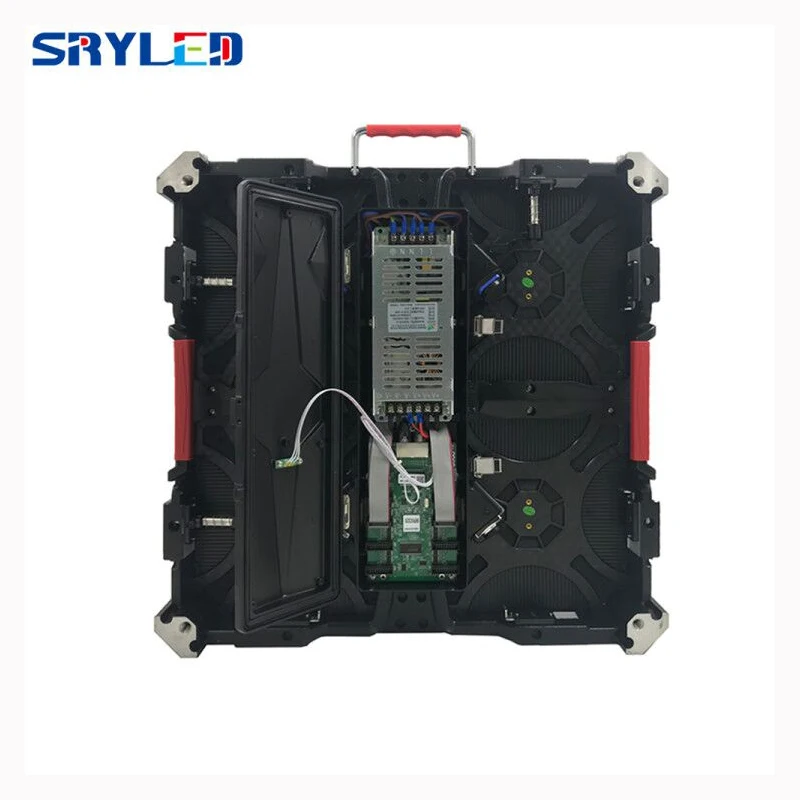 Водонепроницаемый Открытый Прокат светодиодный экран P3.91 500x500 мм алюминиевый