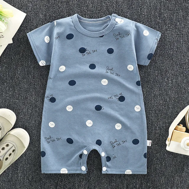 Недорогого материала Комбинезон Одежда для малышей с принтом Одинаковая одежда