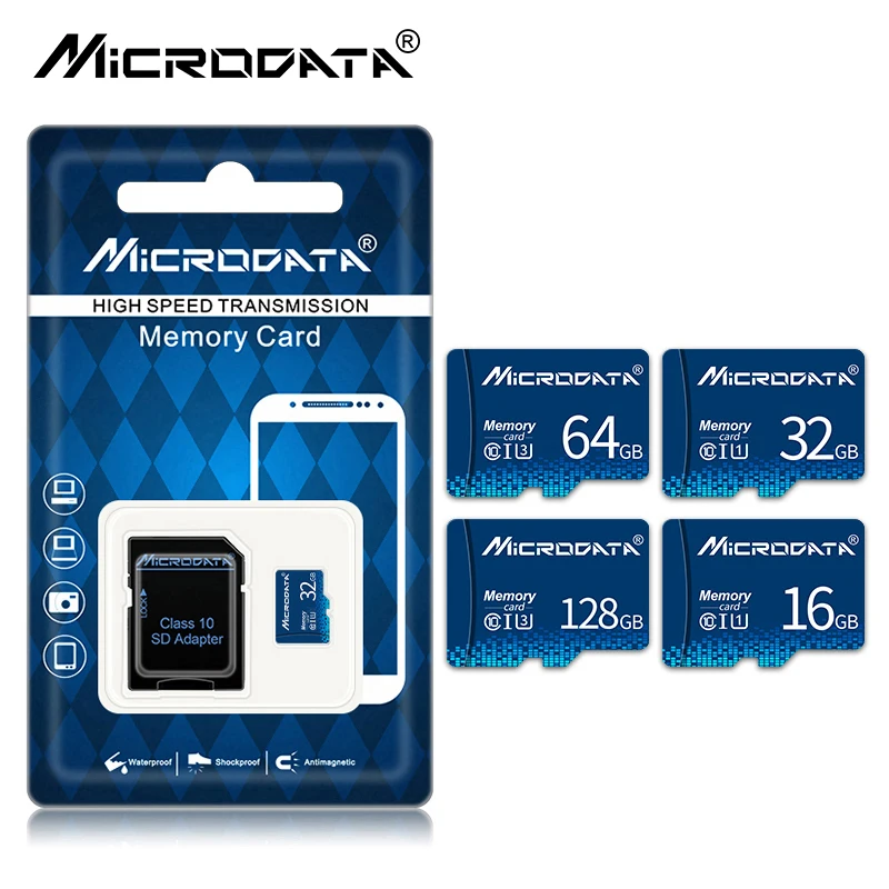 

Карта памяти Micro SD, класс 10, 64/128 ГБ, 4/8/16/32 ГБ