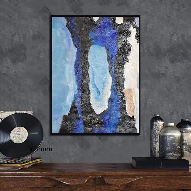 

Nordic Poster Abstract Canvas Watercolor Painting and Prints Wall Art Pictures for Living Room Home Decoration Mural