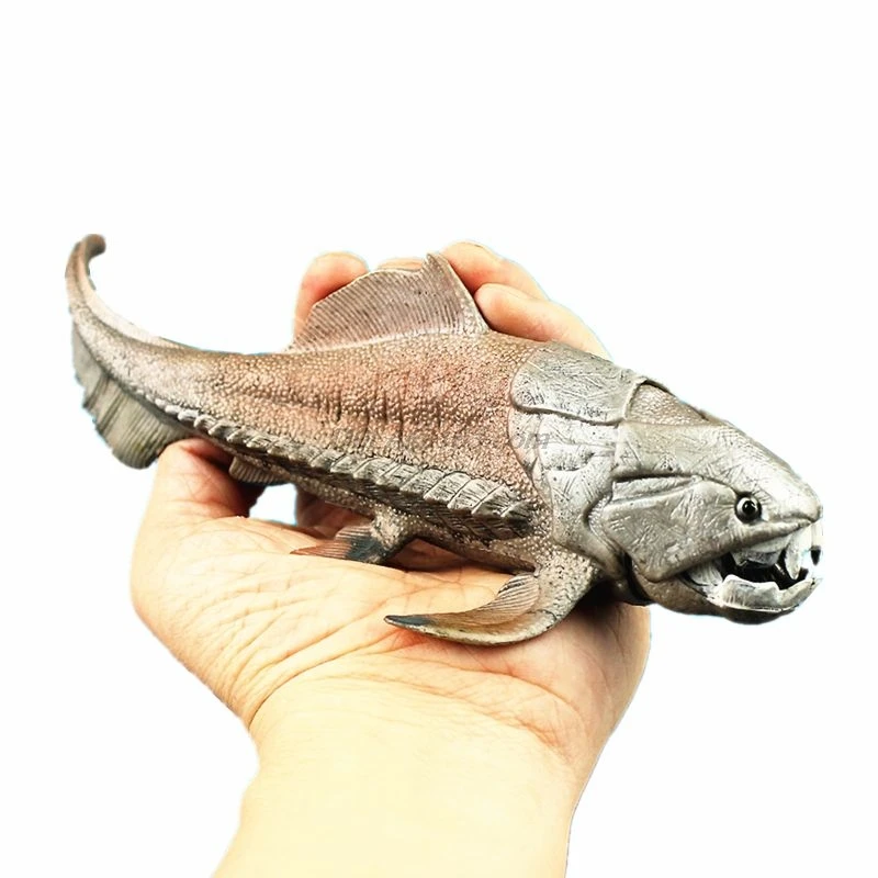 20 см динозавры модель игрушки Dunkleosteus динозавр Рыба Украшение Фигурка для детей