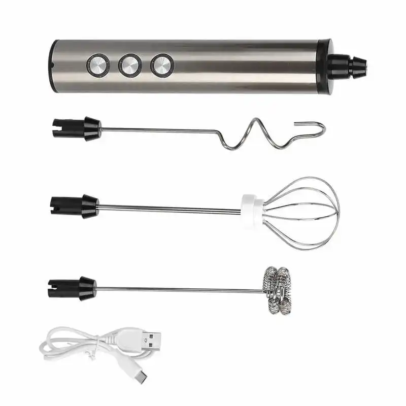 

Milk Frother Egg Beater USB Charging for Kitchen for Home