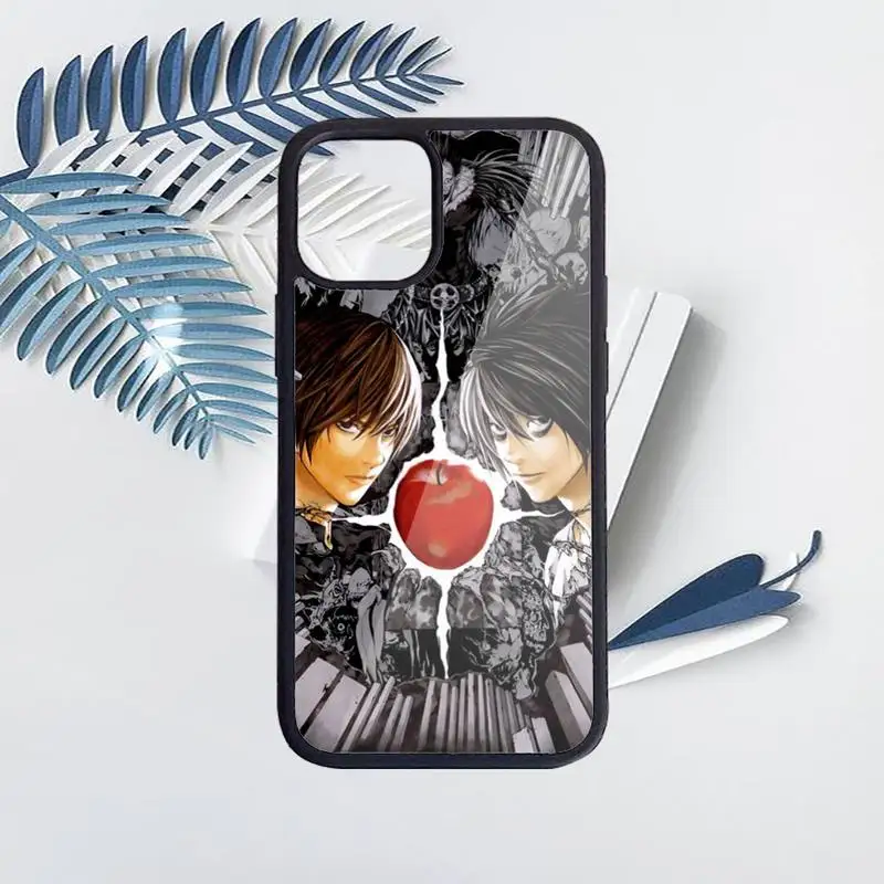 

Death Note Ryuk Anime Manga Phone Case PC for iPhone 11 12 pro XS MAX 8 7 6 6S Plus X 5S SE 2020 XR Luxury brand shell funda