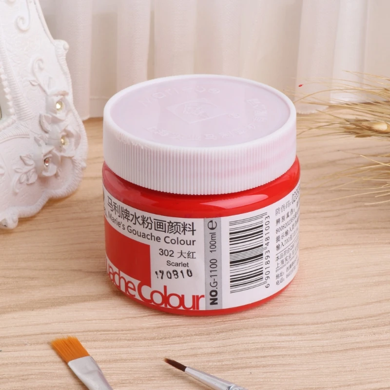 Гуашь краска цвет свиньи акварель текстиль краска ing 100 мл товары для рукоделия
