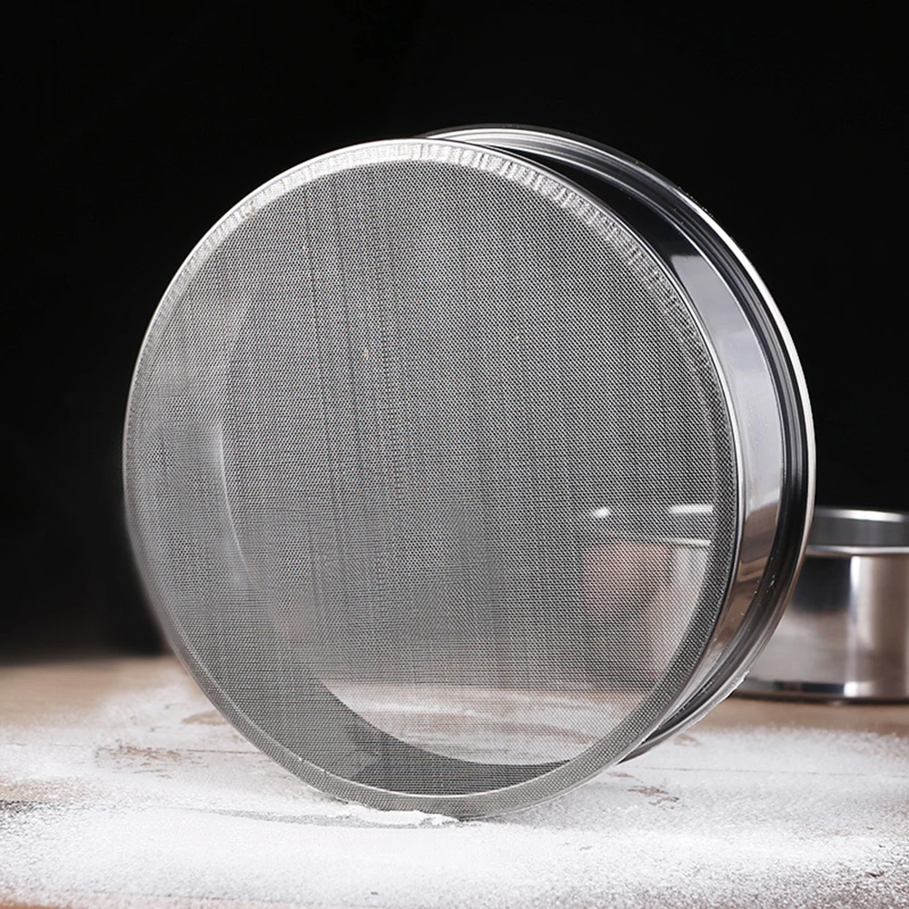 

Mesh Flour Oil Sieve Sifter Filter 4 Sizes 1Pcs Accessories Stainless Steel
