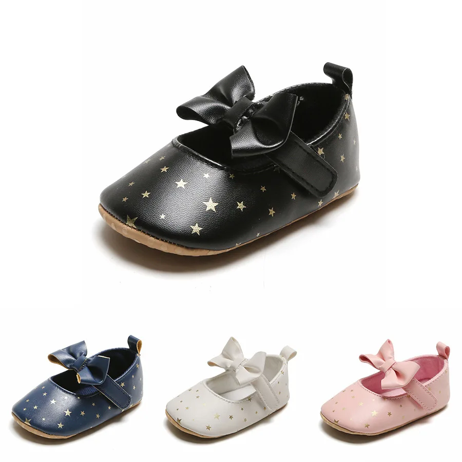 

Fashion butterfly newborn baby shoes casual soft bottom comfortable non-slip toddler infant girl shoes