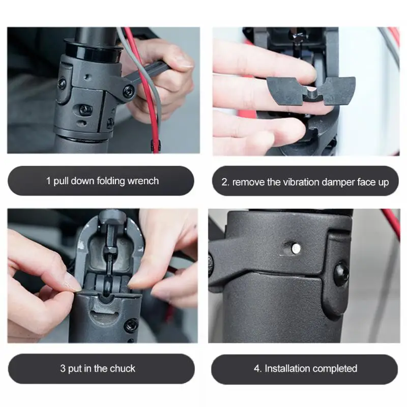 

For Xiaomi Scooter M365/M187/Pro Accessories Combination Set Special Hook Shock Absorber Damping Damping Meter Silicone Sleeve