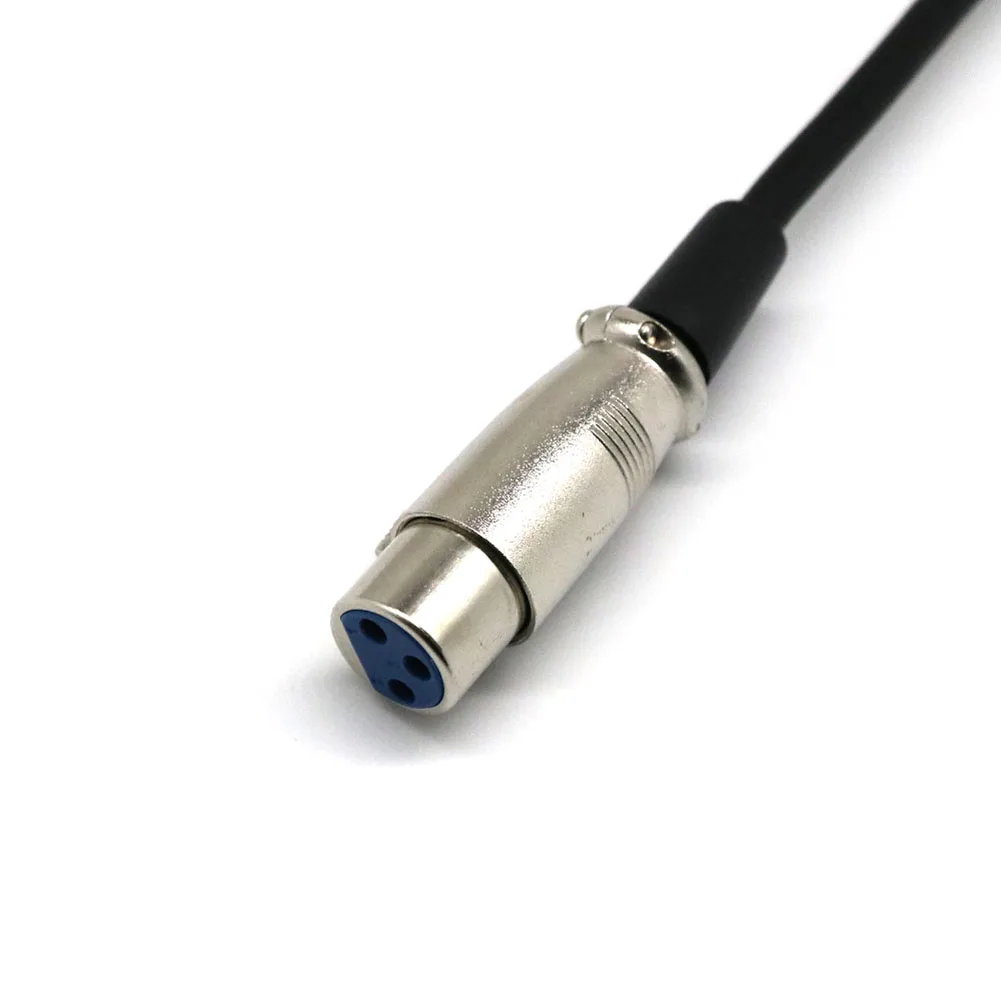 Премиум XLR разъем под прямым углом штекер микрофон аудио Удлинительный кабель 20