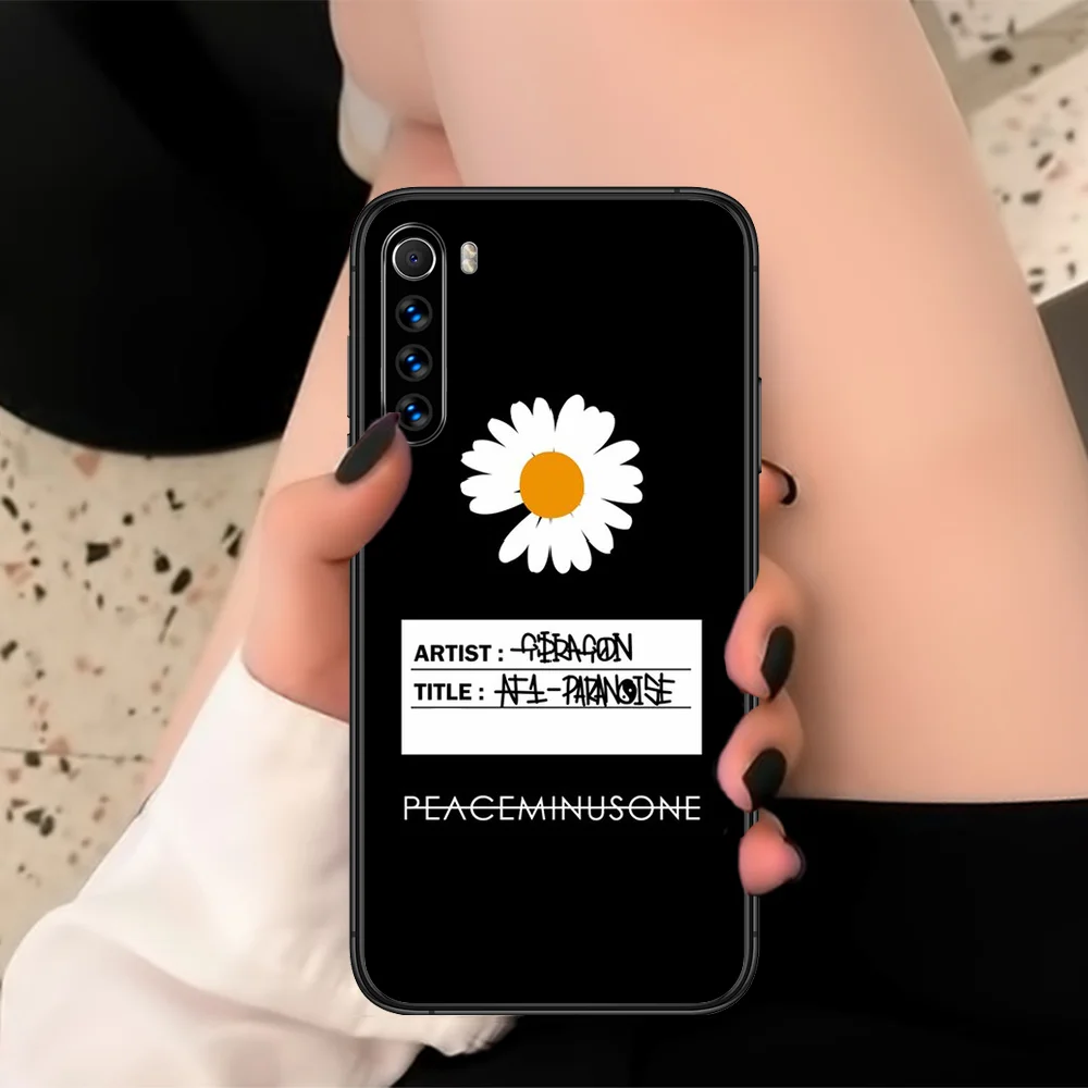 

Peaceminusone G Dragon Phone Case For XIAOMI Redmi Note 3 4 5 6 7 8 9 Pro T S X Max Black black Waterproof 3D Hoesjes Painting