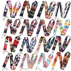 DZ1987 оптовая продажа японский шнурок Аниме для ключей шейный ремешок шнурок для карт ID держатель для ключей брелок для ключей аксессуары для ключей