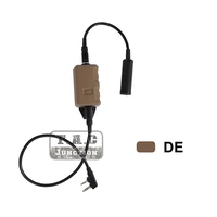 fcs tactical headset v20 ptt comtac iii rac radio connector standard kn6 to u174u adaptor for mtp3150 pd780 xts kenwood de