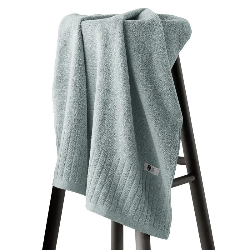 Хлопковое пляжное солнцезащитное банное полотенце с надписью 70x140 см | Дом и сад