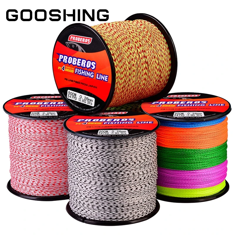 

300/500 м PE леска 4 нити плетеный провод TriPoseidon 6LB-100LB по составу многонитевая, рыболовную леску линии Карп FishingLure Pesca