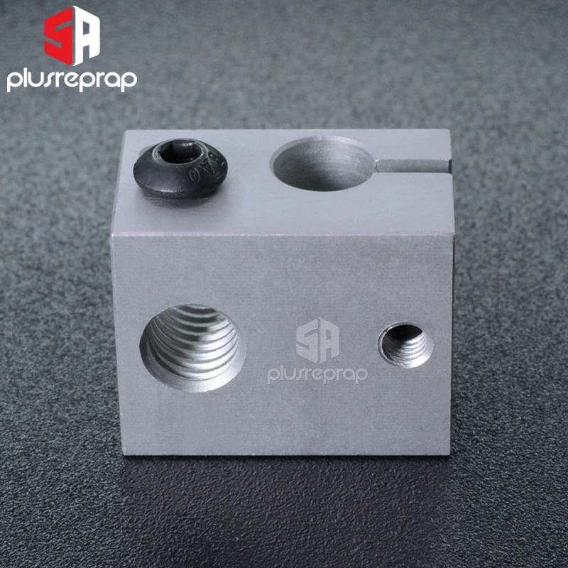 5 шт./лот V6 нагревательный блок Горячего Конца 20*16*12 мм металлический алюминиевый