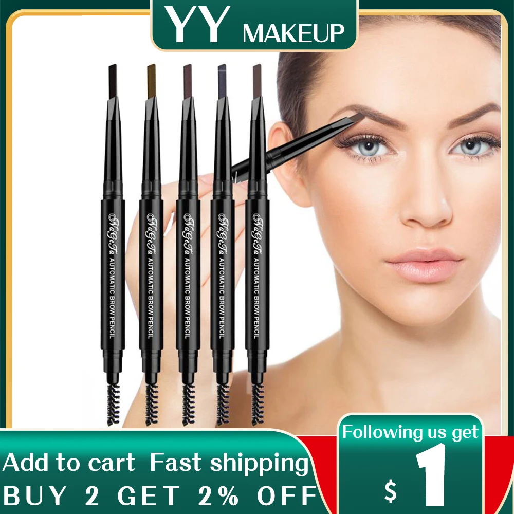 

1 PC Women Waterproof Eye Liner Eyebrow Pen Pencil Eyebrow Eyeliner Makeup Cosmetic Beauty Tools 5 Colors