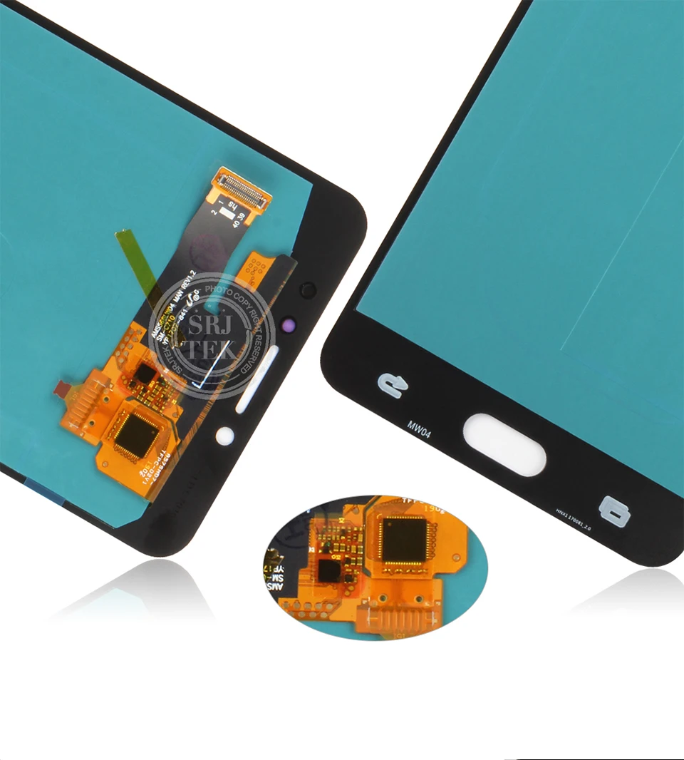 OLED/TFT Srjtek для samsung Galaxy C7 Pro дисплей ЖК сенсорный дигитайзер сенсор стекло сборка для samsung Galaxy C7 Pro C7010 ЖК