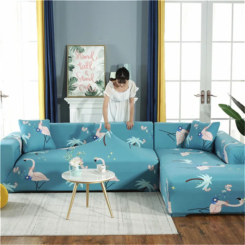 Чехол для дивана Эластичный универсальный 1/2/3/4 местный|Чехлы диванов| |