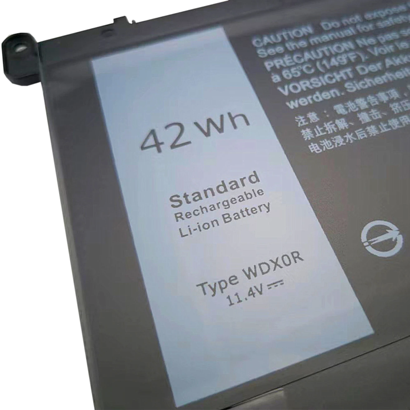 Аккумулятор для ноутбука Dell WDXOR Inspiron 13 5000 5368 5378 14 7368 7000 7560 7460 5567 T2JX4 3CRH3 42wh |