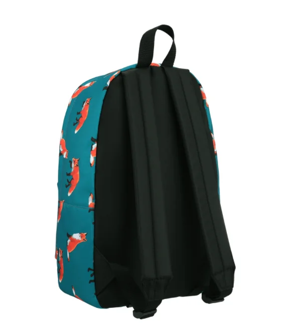 Рюкзак Z.A.I.N. &quotЛисы на бирюзовом&quot | Багаж и сумки