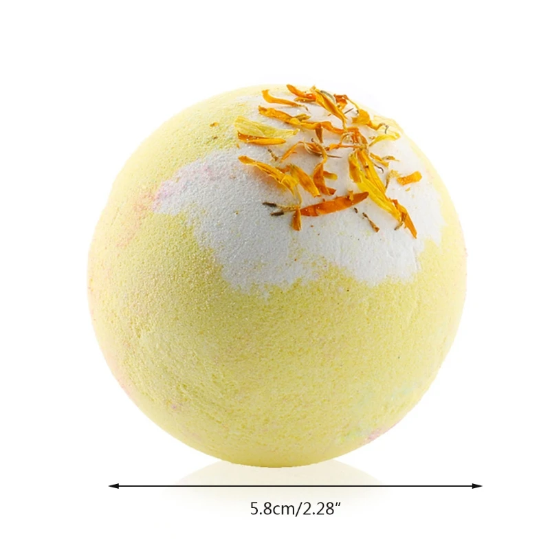 

10Pcs 100g Bubble Bath Bombs Essential Oil Dried Flower Petals Fragrances Aromatherapy SPA Salt Ball Moisturizing Gifts C1FF