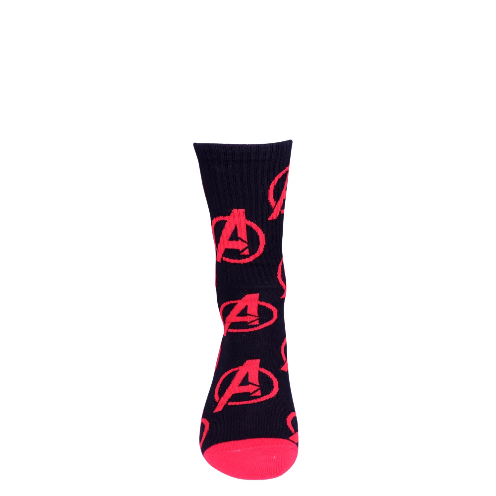 

The Film Letter Logos Avengers End Socks