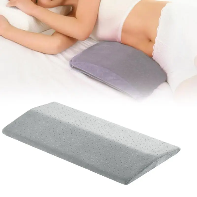 

Memory Cotton Pain Relief For Sleeping Modern Lumbar Pillow Orthopedic Lower Back Cushion Leg Solid Pregnant Woman Home Bedroom