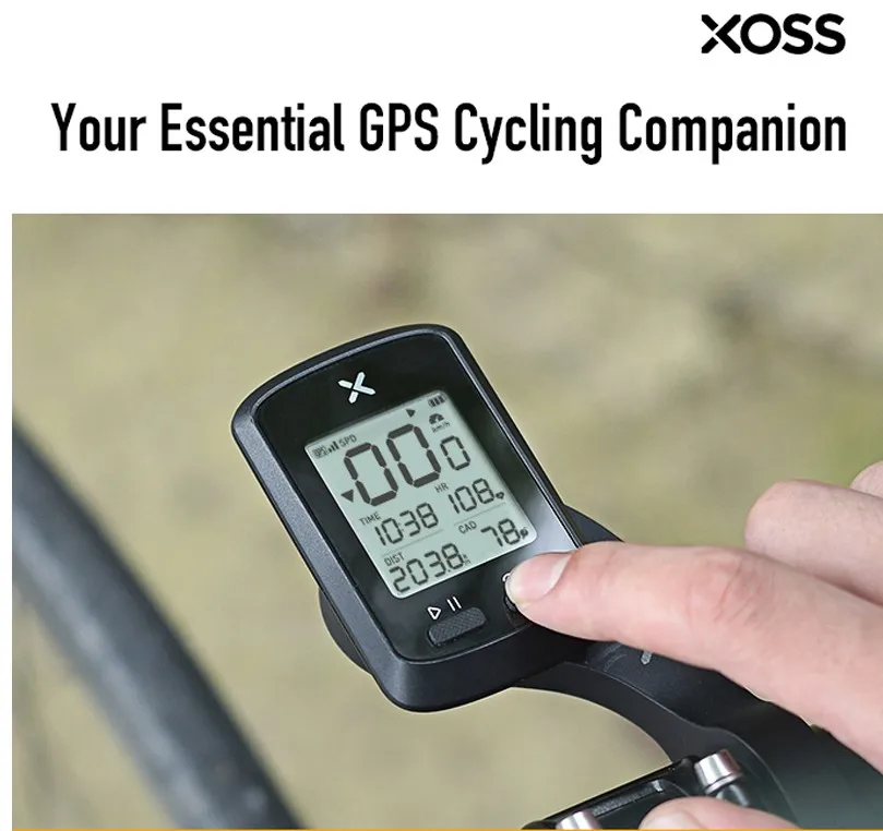 XOSS велосипедный компьютер G+ беспроводной gps Спидометр Водонепроницаемый дорожный велосипед MTB велосипедный Bluetooth ANT+ с каденцией Велоспорт
