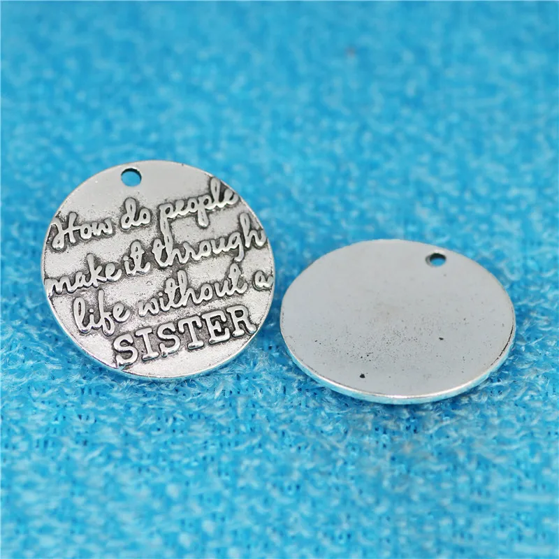 20 шт 25 мм аксессуары из сплава для самостоятельного изготовления ювелирных