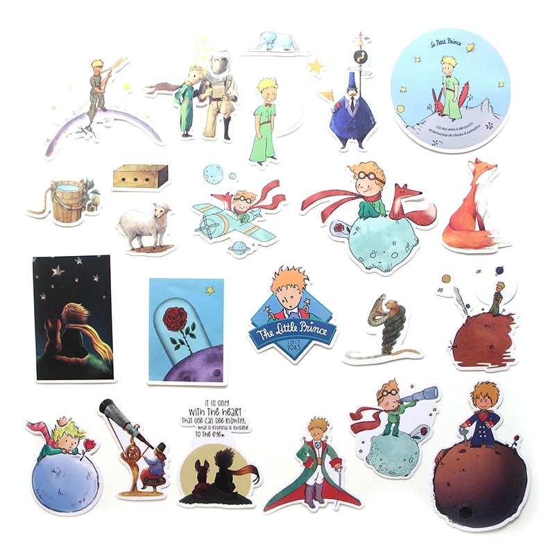JF870 23 шт./компл. в стиле Маленький принц и с рисунком лисы из мультфильма аниме