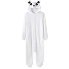 Для женщин комбинезон одежда для сна Kigurumis, пижама в виде медведя из мультфильма забавные детские комбинезоны унисекс из Полар-флиса комбинезоны домашний костюм одежда Femme