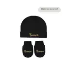 Колпачок на шину для новорожденных с индивидуальным логотипом, перчатки против царапин, летняя Однослойная детская шапочка, защитный чехол для лица против царапин