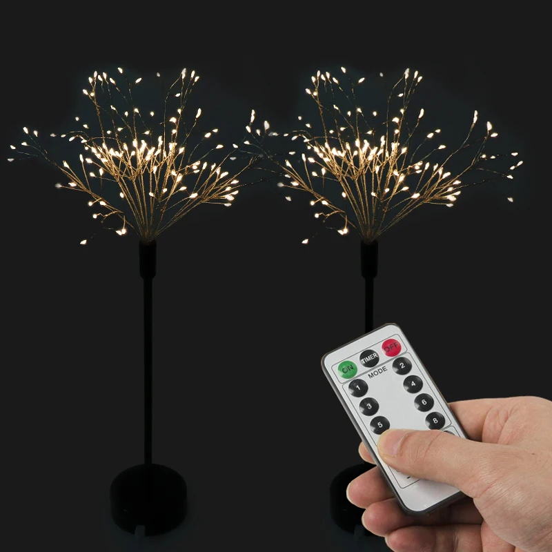 Декоративные огни Starburst светодиодный фейерверк настольные 120 s 8 режимов