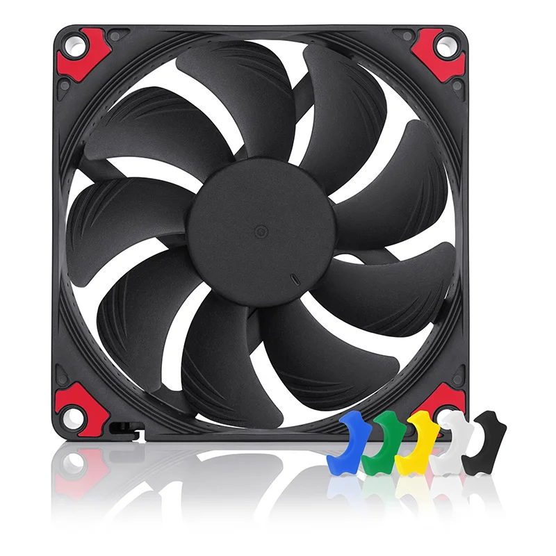 Noctua NF-A9x14 PWM chromax.black.swap ультратонкий вентилятор радиатора 92x92x14 мм 92 | Компьютеры и