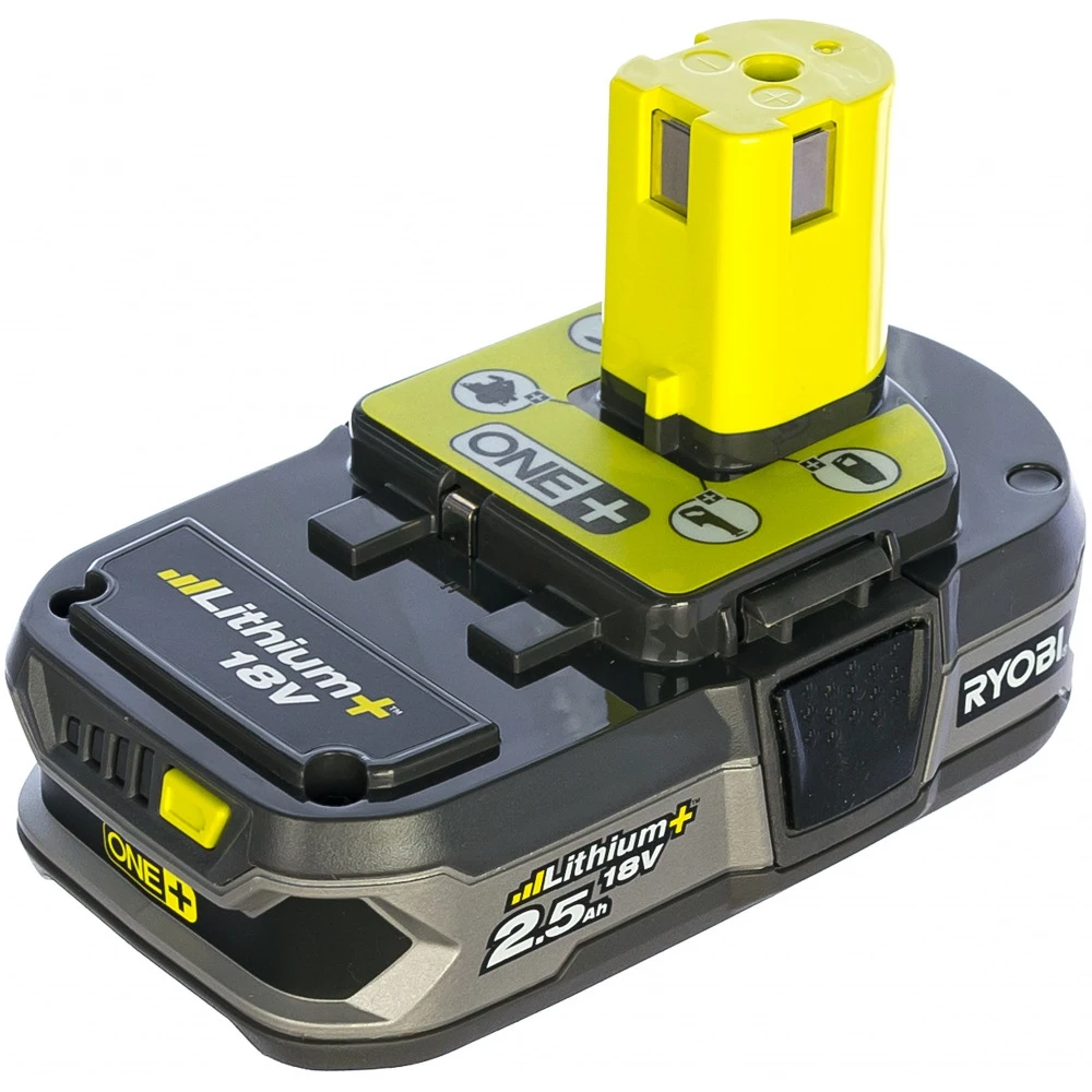 Аккумулятор ryobi one+ rb18l25 5133002237 (18 в 2.5 а*ч li ion)|Перезаряжаемые батареи| |